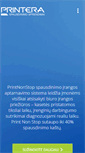Mobile Screenshot of printera.lt